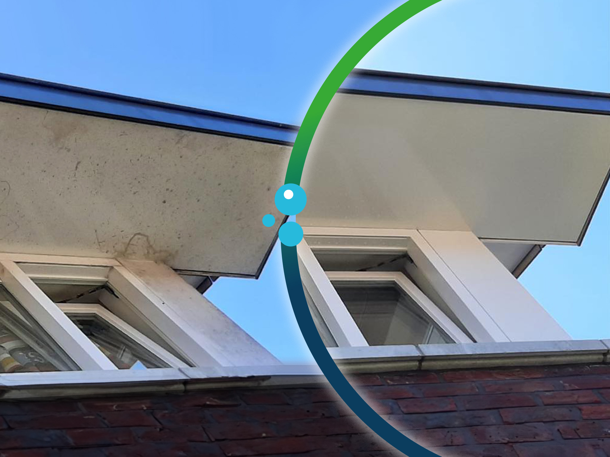 daklijsten reinigen daklijsten schoonmaken softwash sneek